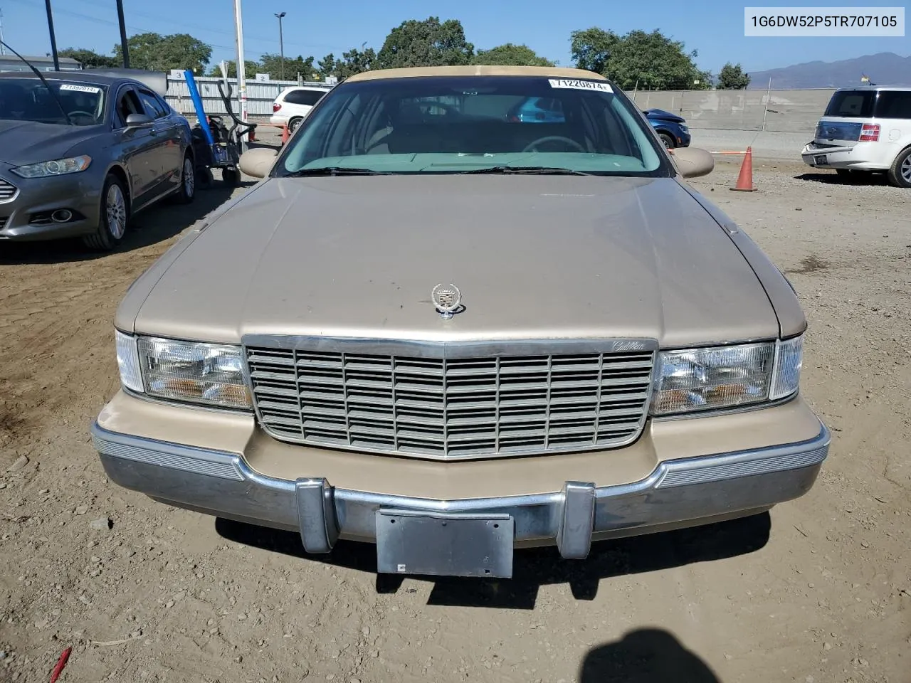 1996 Cadillac Fleetwood Base VIN: 1G6DW52P5TR707105 Lot: 71220874