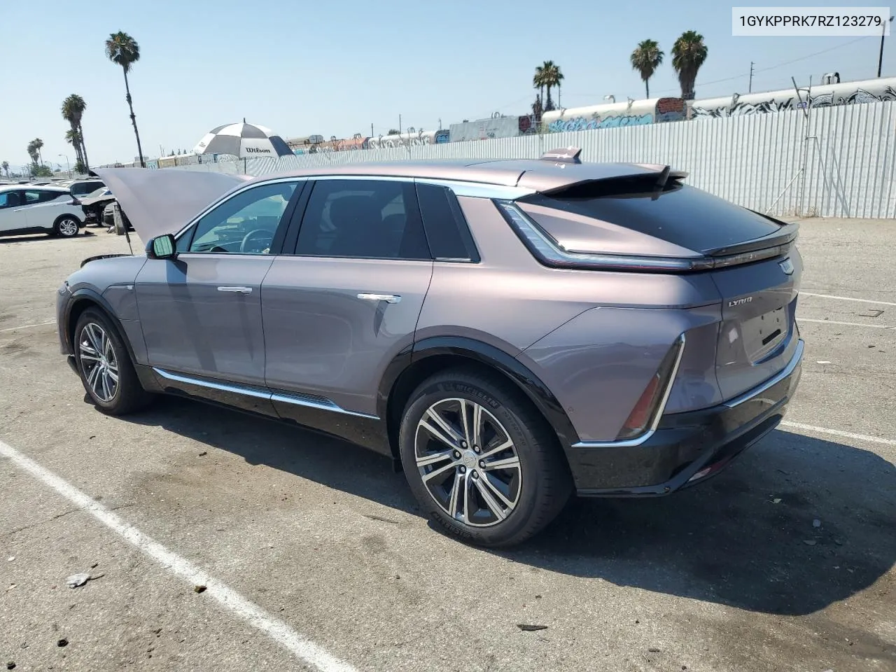 2024 Cadillac Lyriq Luxury VIN: 1GYKPPRK7RZ123279 Lot: 62326654