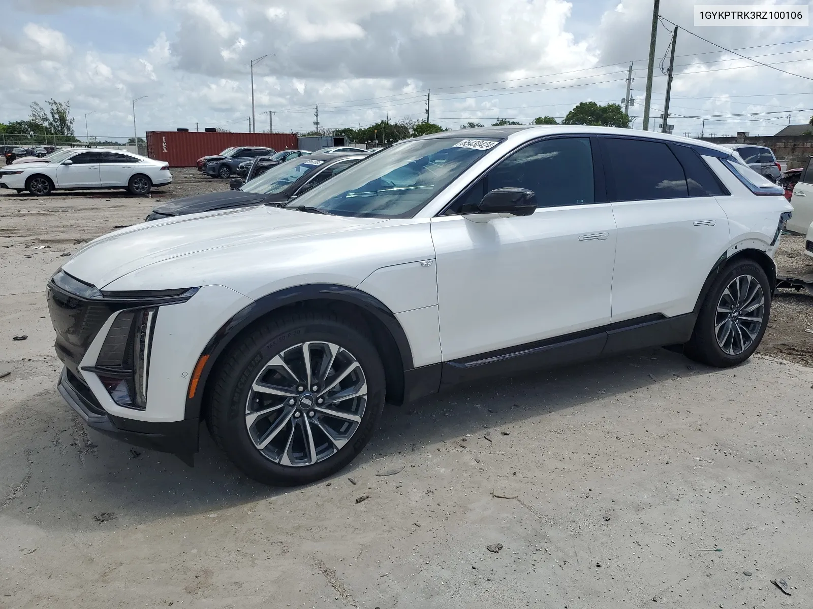 2024 Cadillac Lyriq Sport VIN: 1GYKPTRK3RZ100106 Lot: 65430424