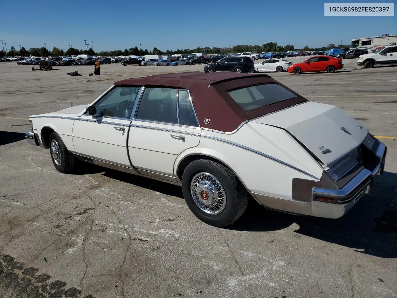 1985 Cadillac Seville VIN: 1G6KS6982FE820397 Lot: 73937414