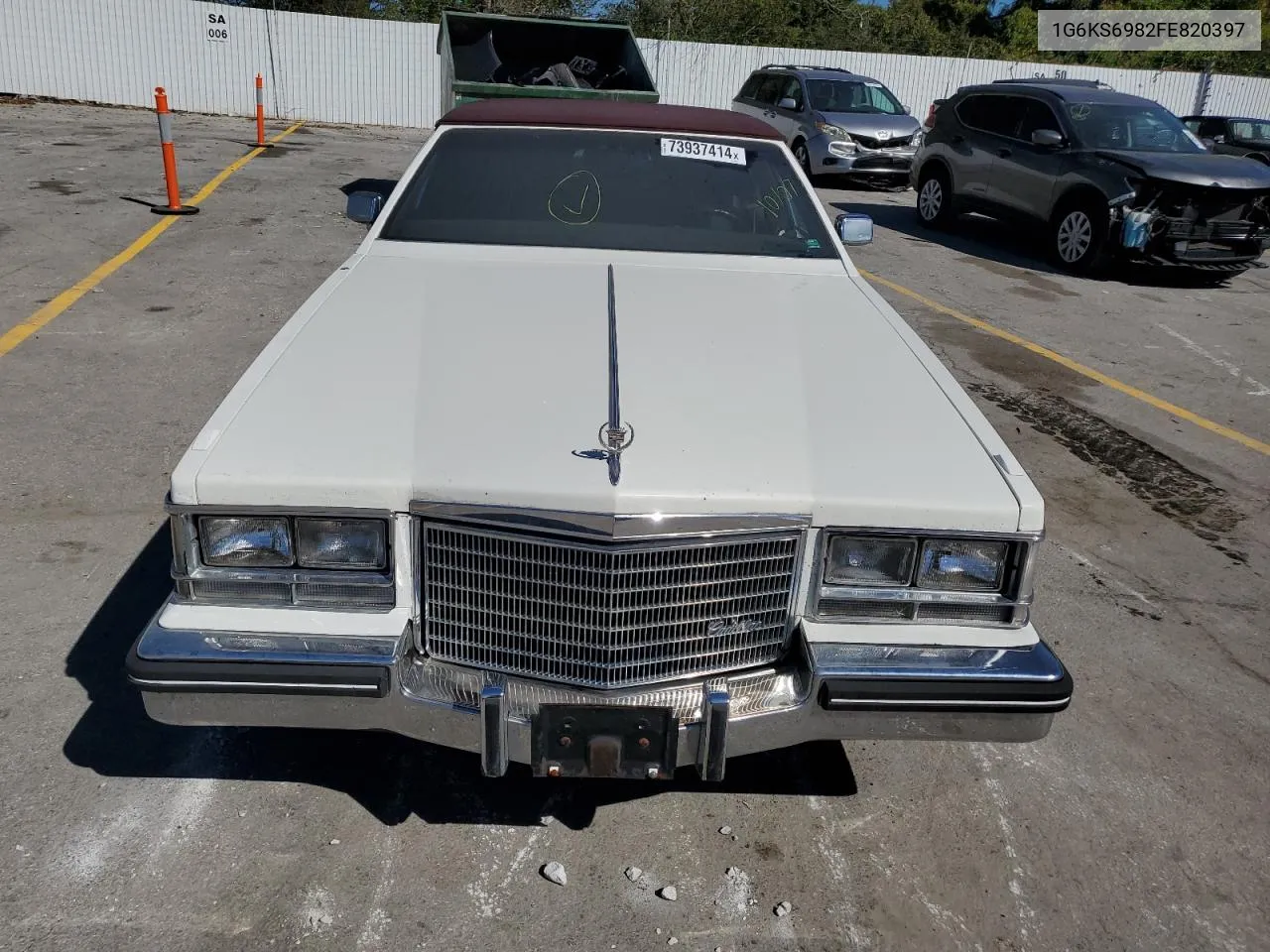 1985 Cadillac Seville VIN: 1G6KS6982FE820397 Lot: 73937414