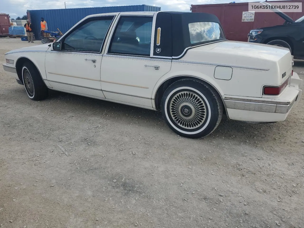 1987 Cadillac Seville VIN: 1G6KS518XHU812739 Lot: 79308574