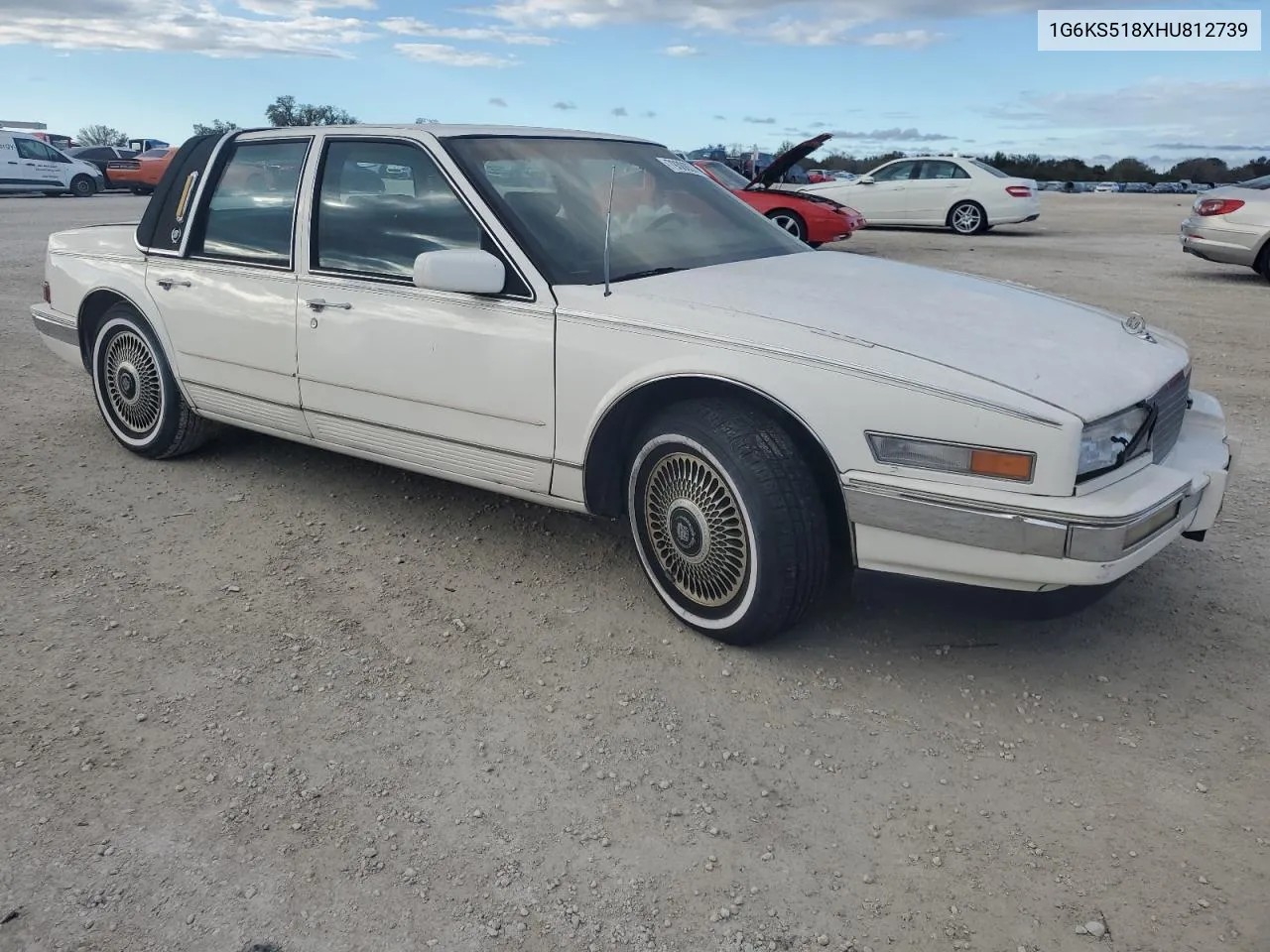 1987 Cadillac Seville VIN: 1G6KS518XHU812739 Lot: 79308574