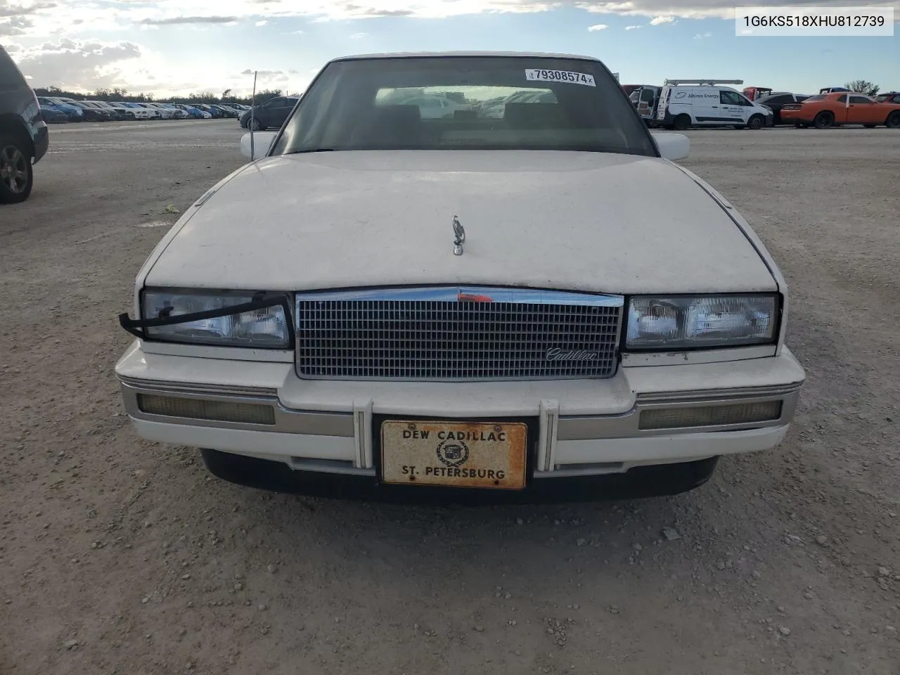 1987 Cadillac Seville VIN: 1G6KS518XHU812739 Lot: 79308574