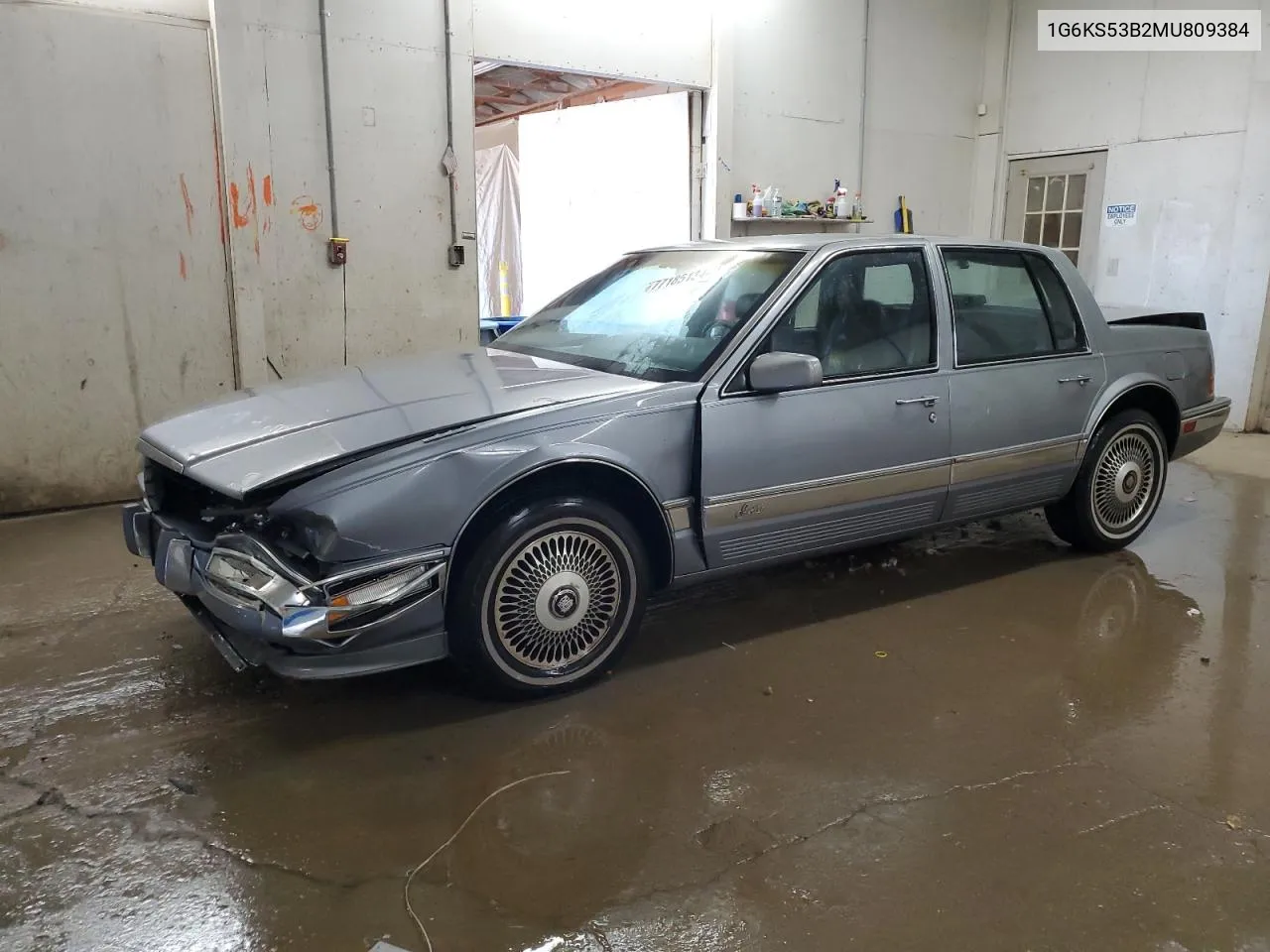 1991 Cadillac Seville VIN: 1G6KS53B2MU809384 Lot: 77185134