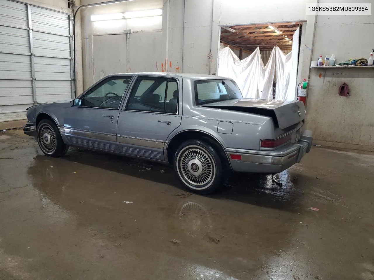 1991 Cadillac Seville VIN: 1G6KS53B2MU809384 Lot: 77185134