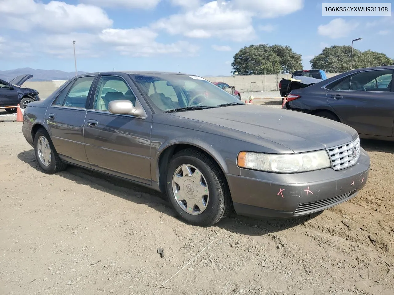 1998 Cadillac Seville Sls VIN: 1G6KS54YXWU931108 Lot: 72369984