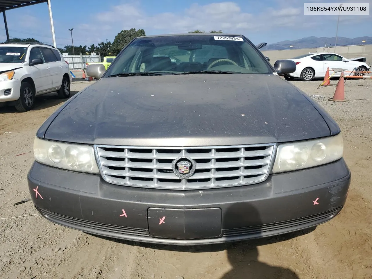 1998 Cadillac Seville Sls VIN: 1G6KS54YXWU931108 Lot: 72369984