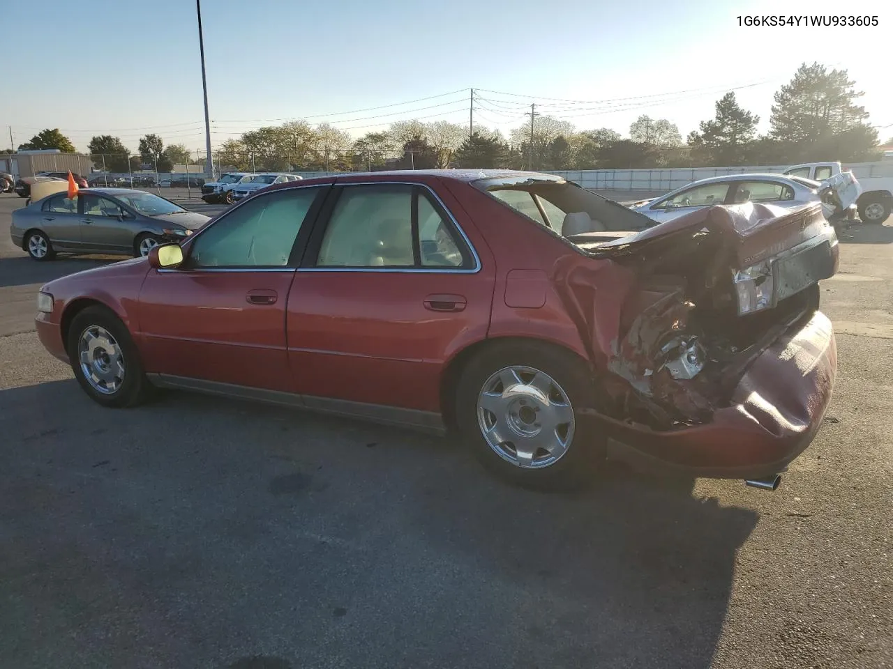 1998 Cadillac Seville Sls VIN: 1G6KS54Y1WU933605 Lot: 74598874