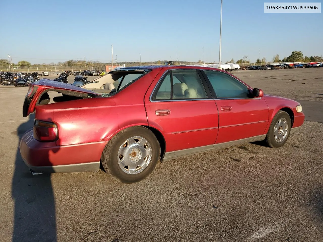 1998 Cadillac Seville Sls VIN: 1G6KS54Y1WU933605 Lot: 74598874