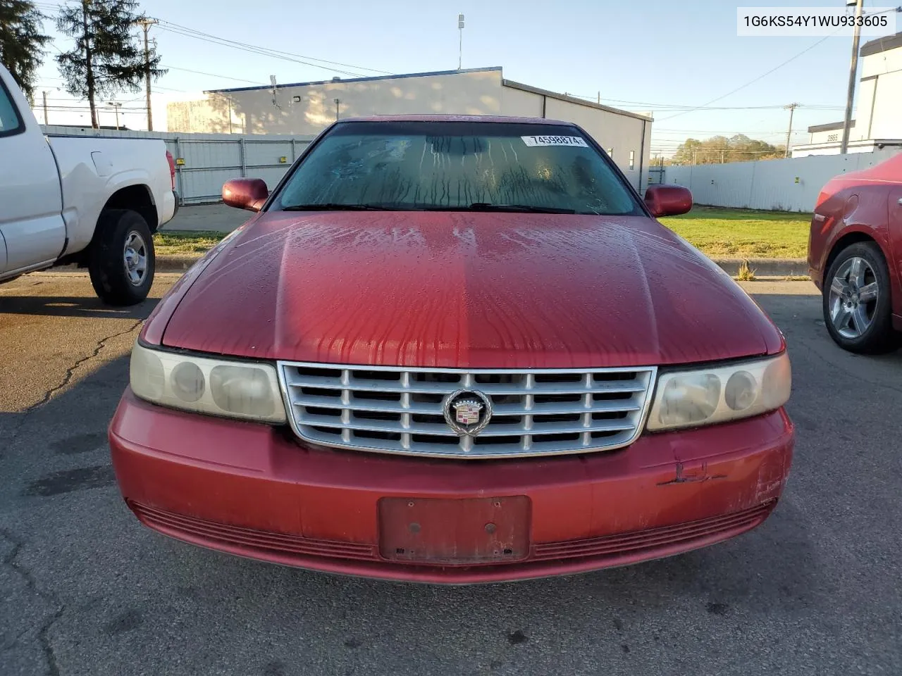 1998 Cadillac Seville Sls VIN: 1G6KS54Y1WU933605 Lot: 74598874