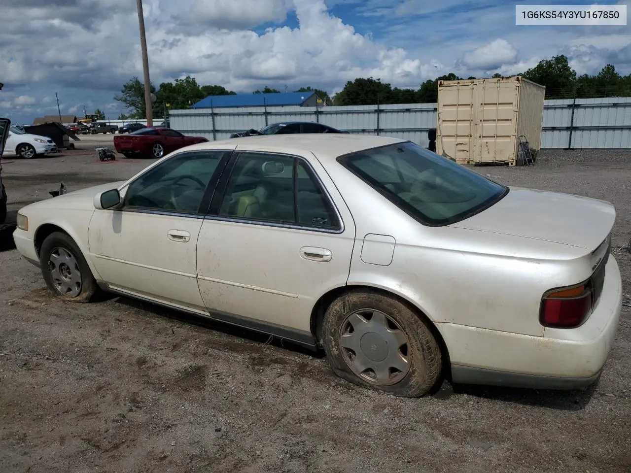 2000 Cadillac Seville Sls VIN: 1G6KS54Y3YU167850 Lot: 60859644