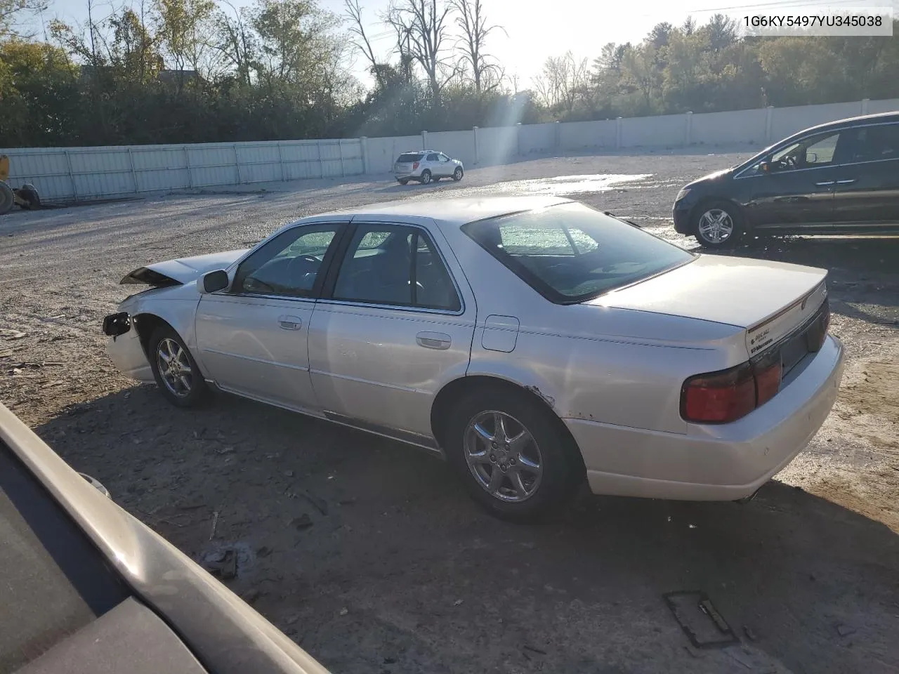 2000 Cadillac Seville Sts VIN: 1G6KY5497YU345038 Lot: 74315354