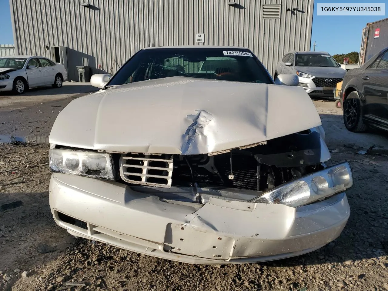 2000 Cadillac Seville Sts VIN: 1G6KY5497YU345038 Lot: 74315354