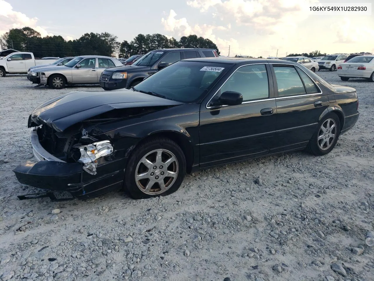 2001 Cadillac Seville Sts VIN: 1G6KY549X1U282930 Lot: 72750504