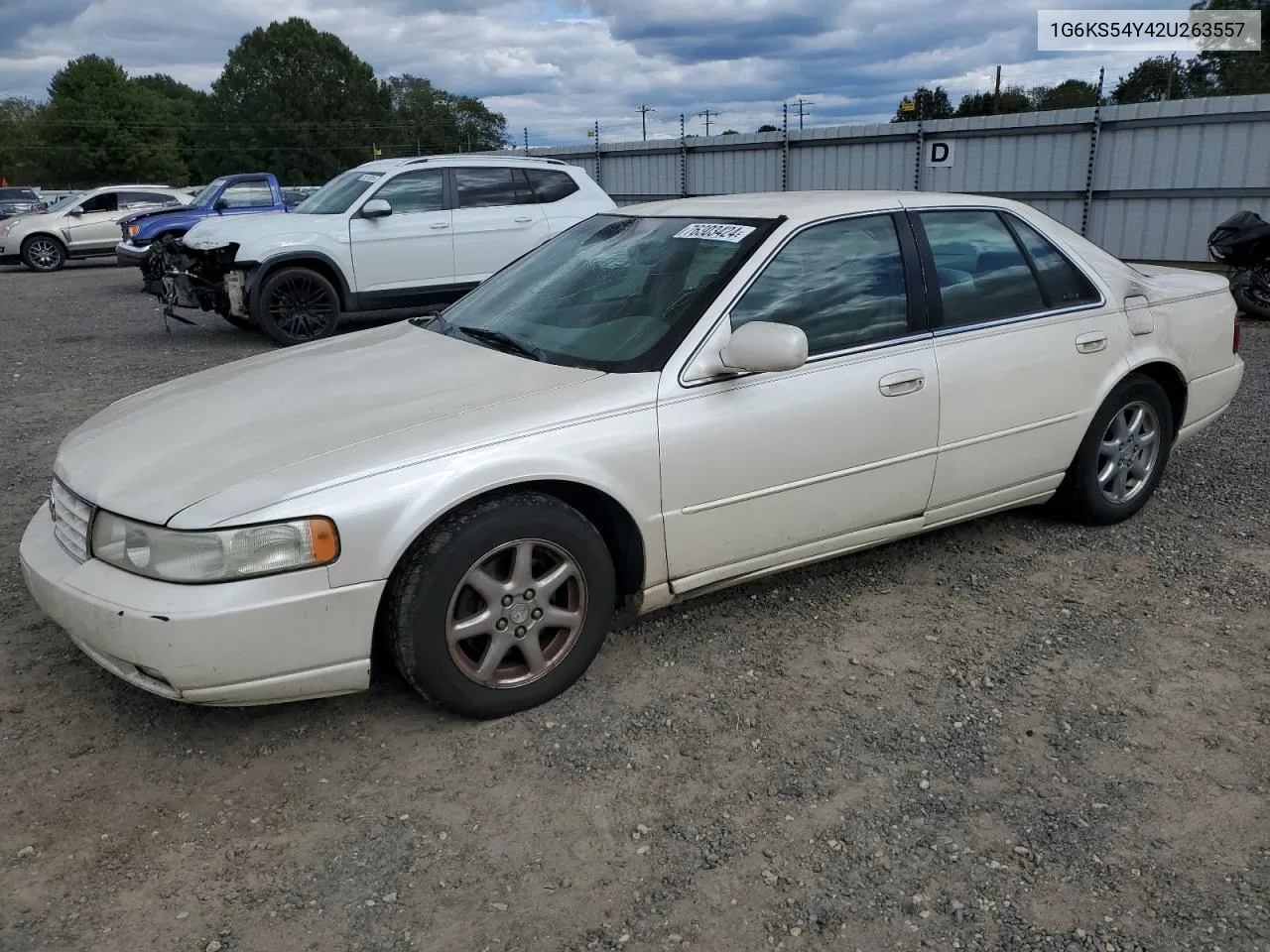 2002 Cadillac Seville Sls VIN: 1G6KS54Y42U263557 Lot: 76303424