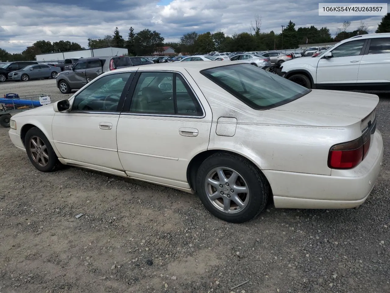 2002 Cadillac Seville Sls VIN: 1G6KS54Y42U263557 Lot: 76303424