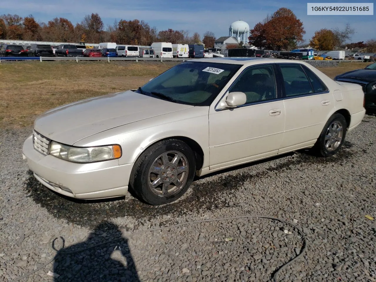 2002 Cadillac Seville Sts VIN: 1G6KY54922U151685 Lot: 78251854