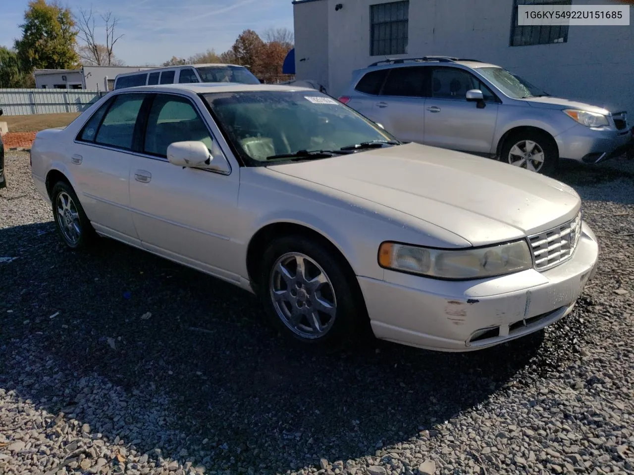 2002 Cadillac Seville Sts VIN: 1G6KY54922U151685 Lot: 78251854