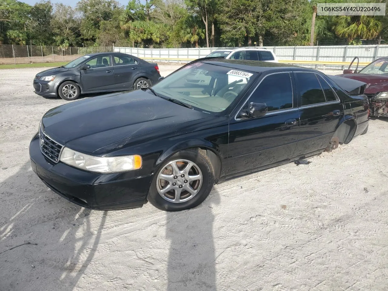 2002 Cadillac Seville Sls VIN: 1G6KS54Y42U220496 Lot: 80883764