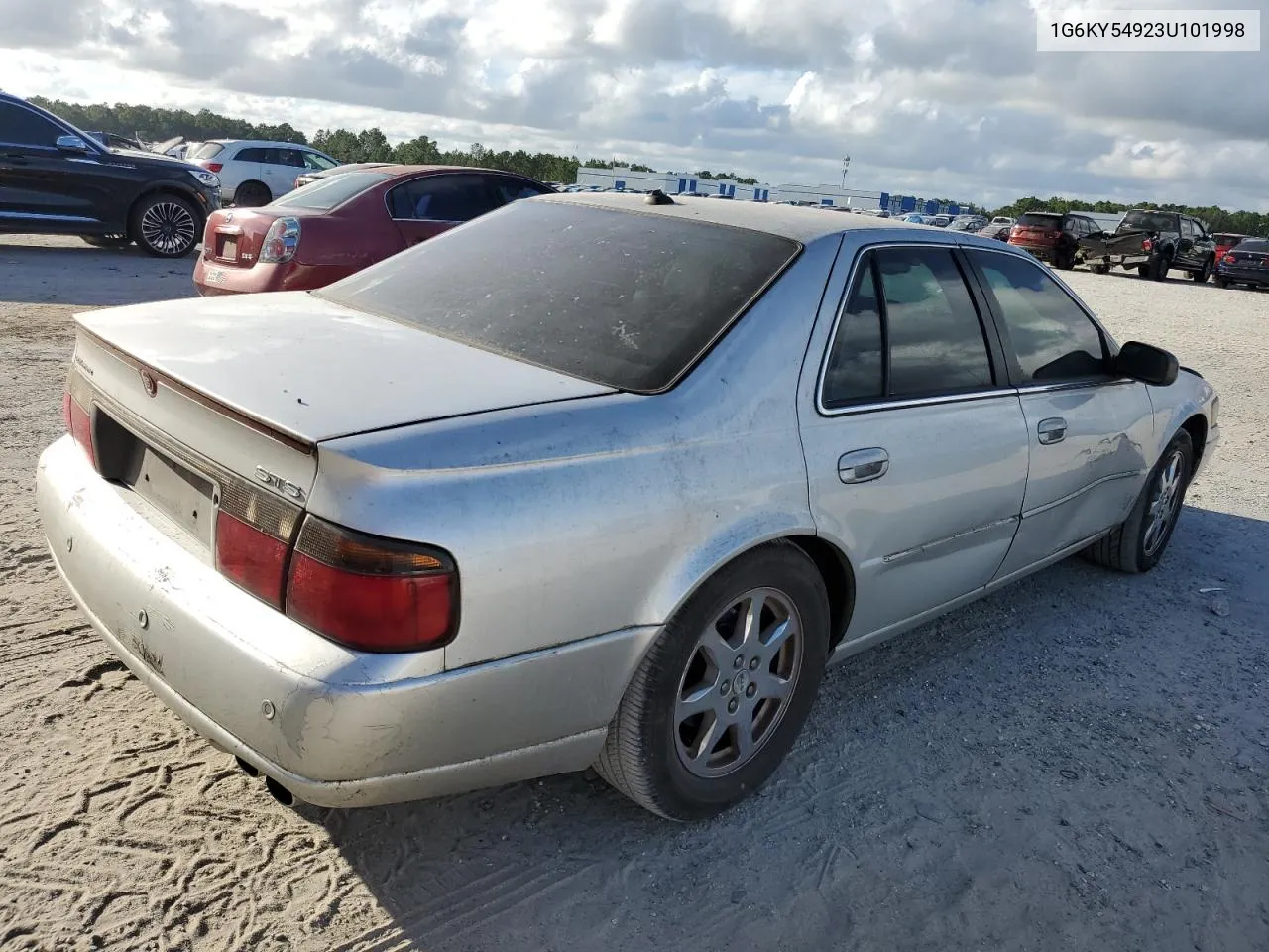 2003 Cadillac Seville Sts VIN: 1G6KY54923U101998 Lot: 74029304