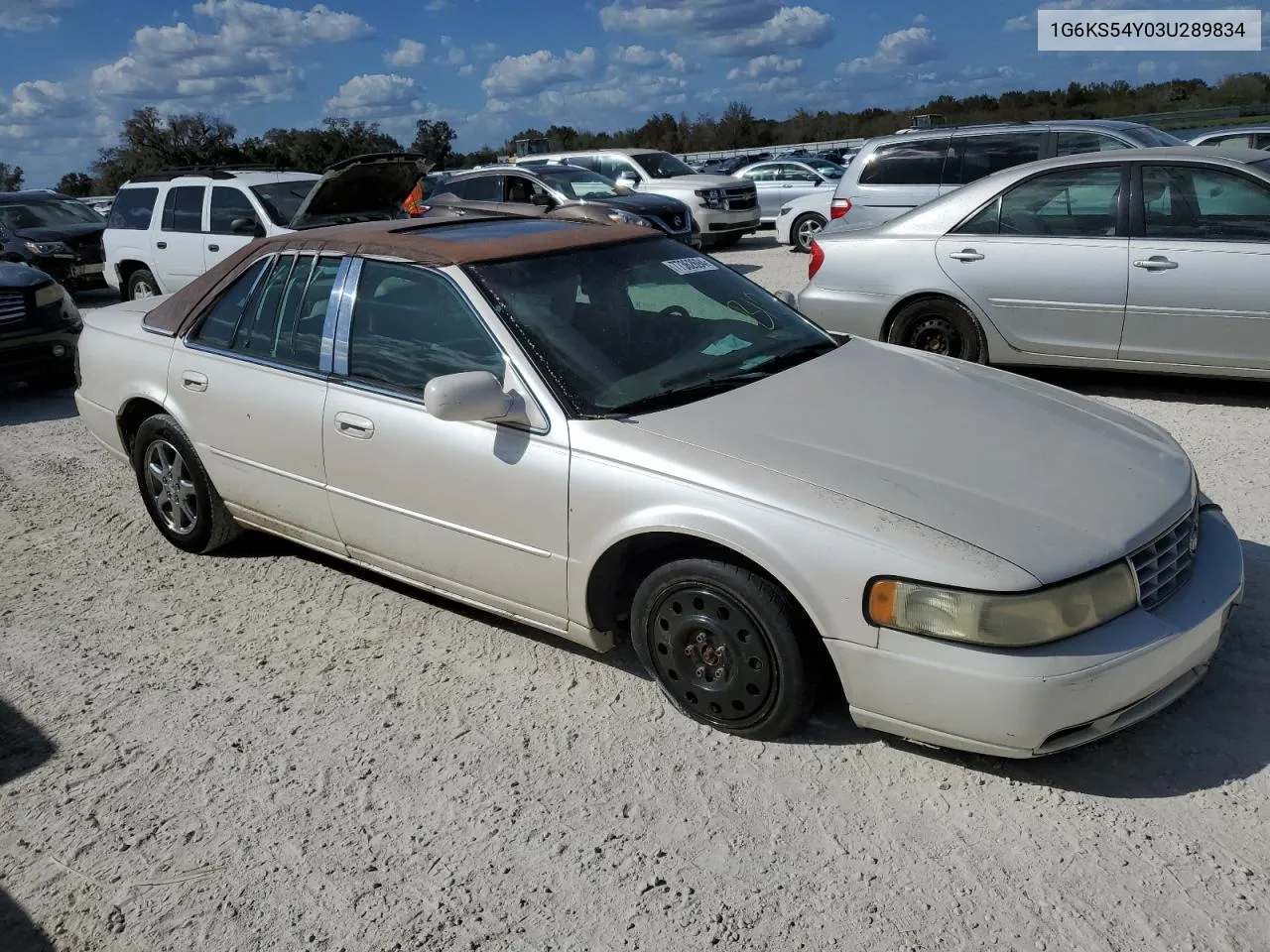 2003 Cadillac Seville Sls VIN: 1G6KS54Y03U289834 Lot: 77362694