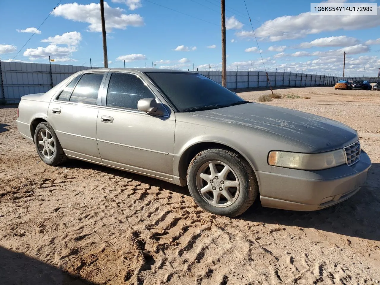 2004 Cadillac Seville Sls VIN: 1G6KS54Y14U172989 Lot: 80032884