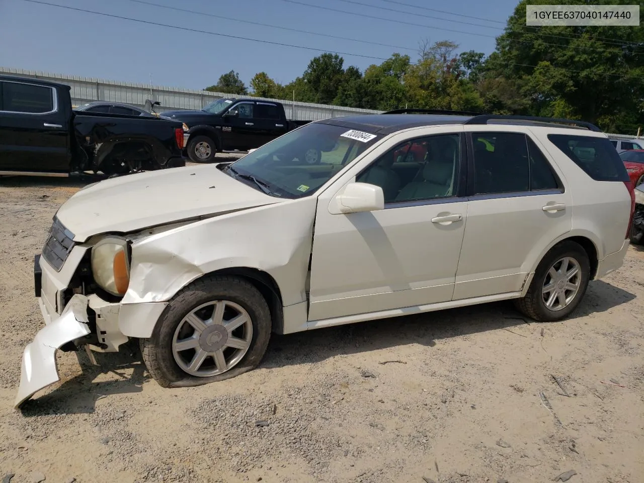 2004 Cadillac Srx VIN: 1GYEE637040147440 Lot: 70300644