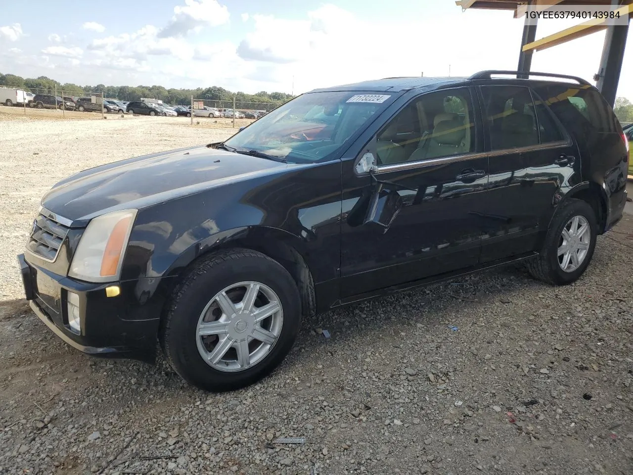 2004 Cadillac Srx VIN: 1GYEE637940143984 Lot: 71732224