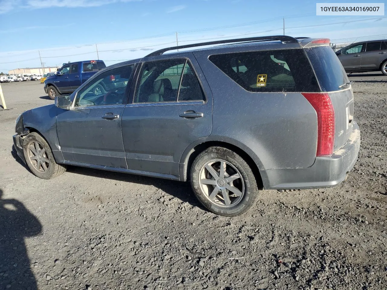 2004 Cadillac Srx VIN: 1GYEE63A340169007 Lot: 73256524