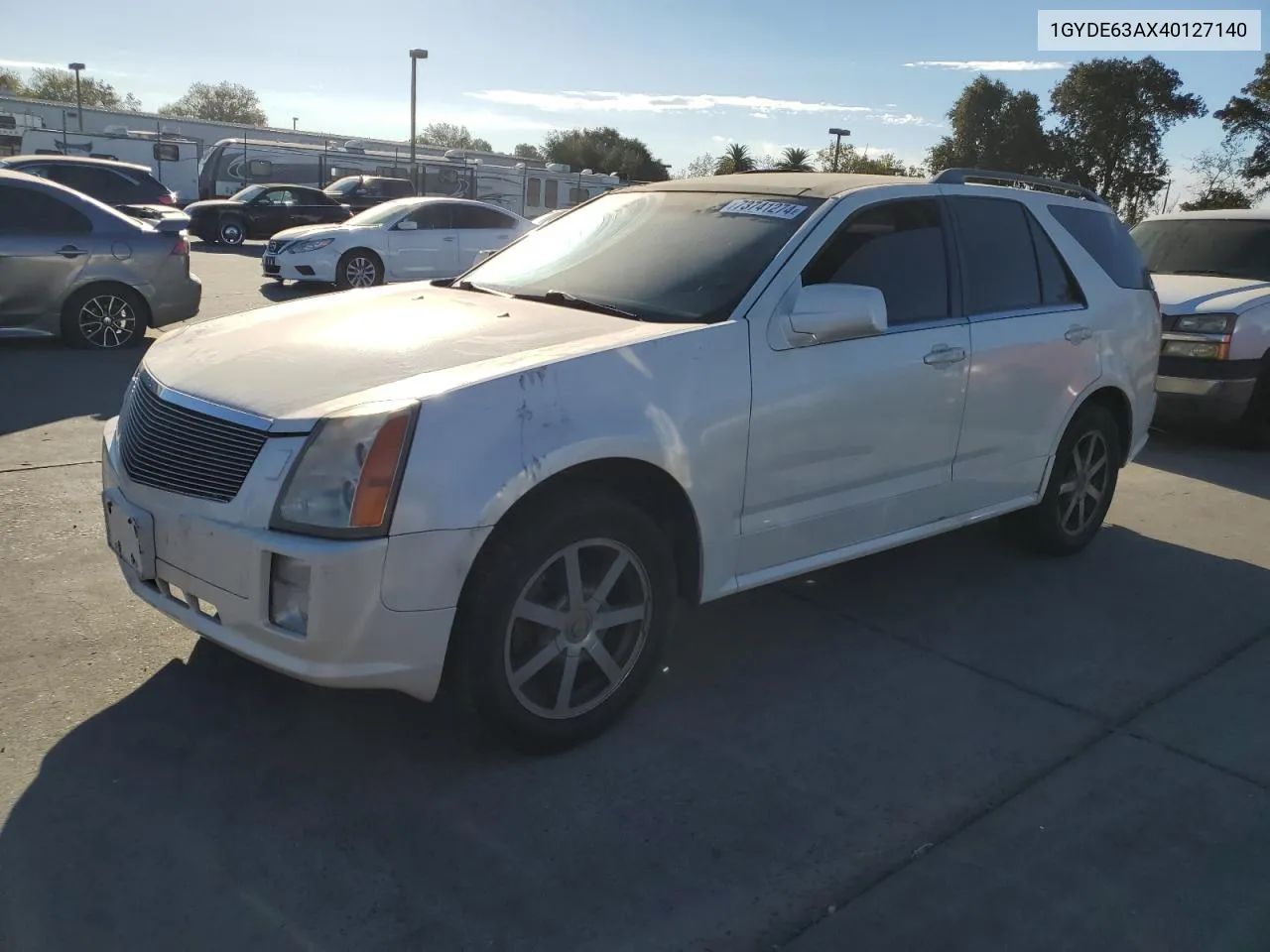 2004 Cadillac Srx VIN: 1GYDE63AX40127140 Lot: 73741274