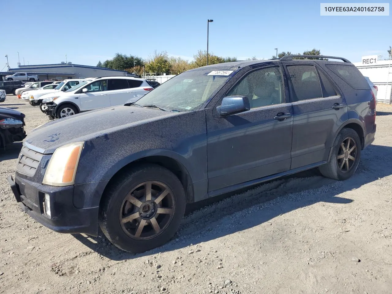 2004 Cadillac Srx VIN: 1GYEE63A240162758 Lot: 77667594