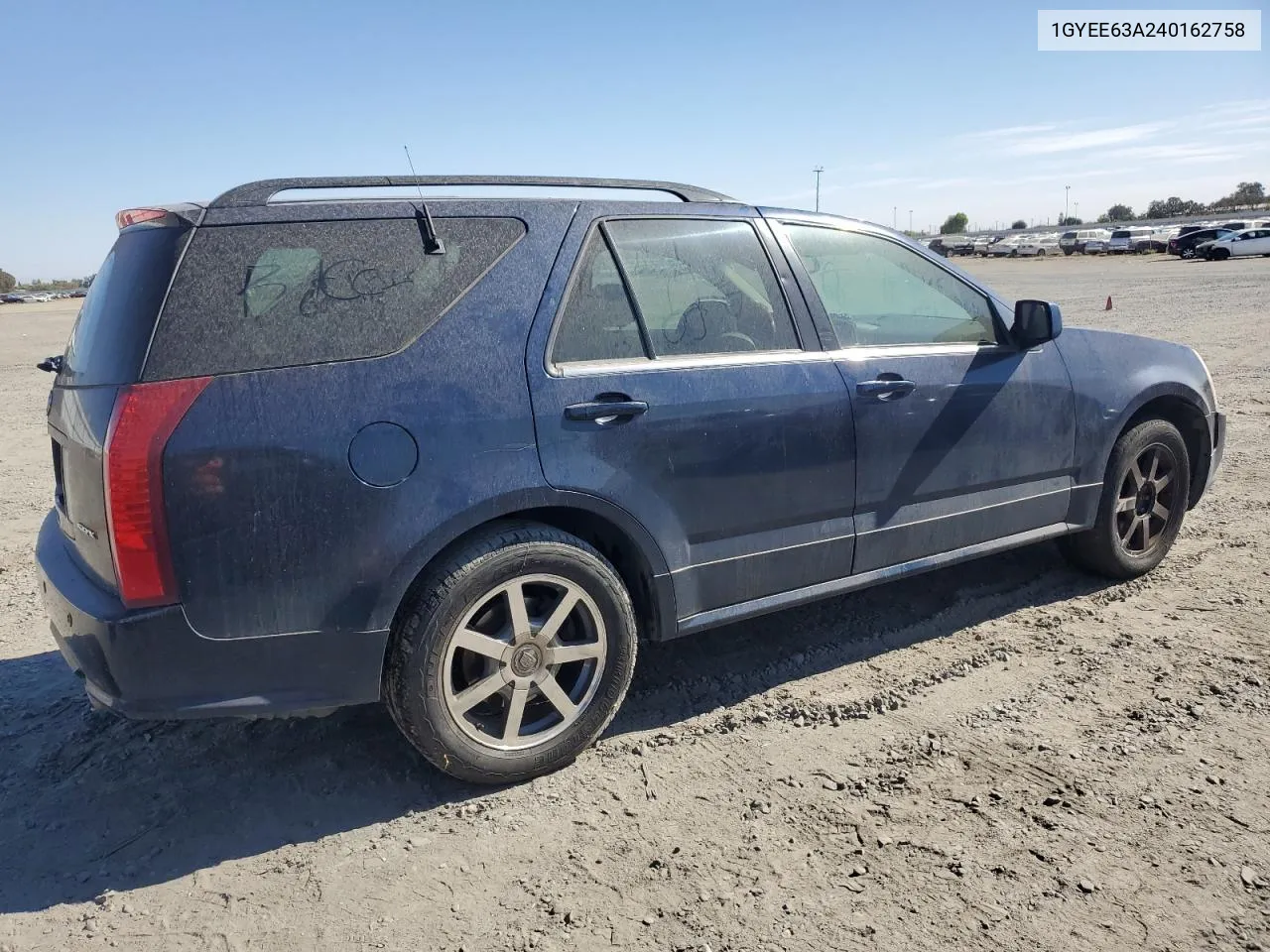 2004 Cadillac Srx VIN: 1GYEE63A240162758 Lot: 77667594