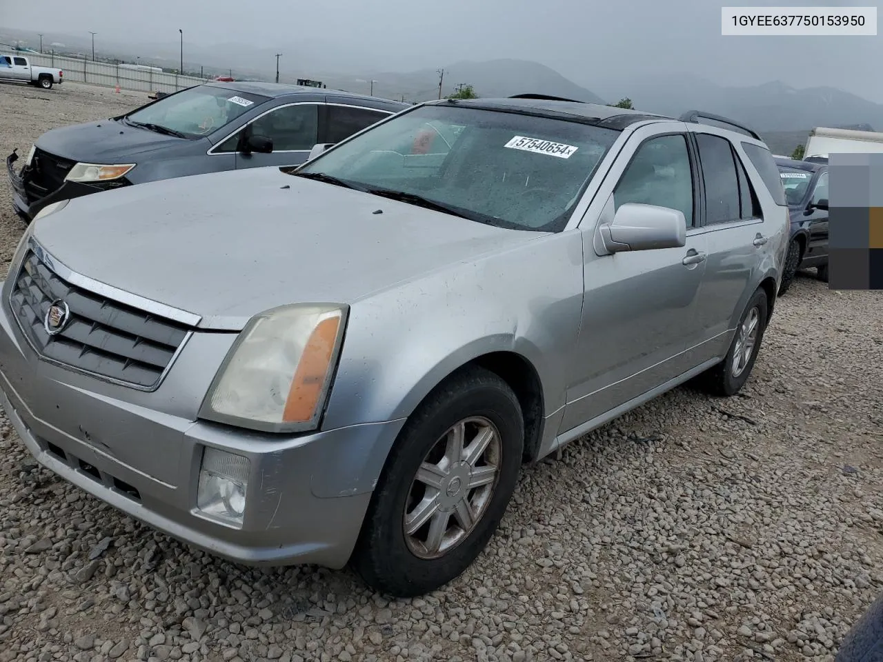 2005 Cadillac Srx VIN: 1GYEE637750153950 Lot: 57540654