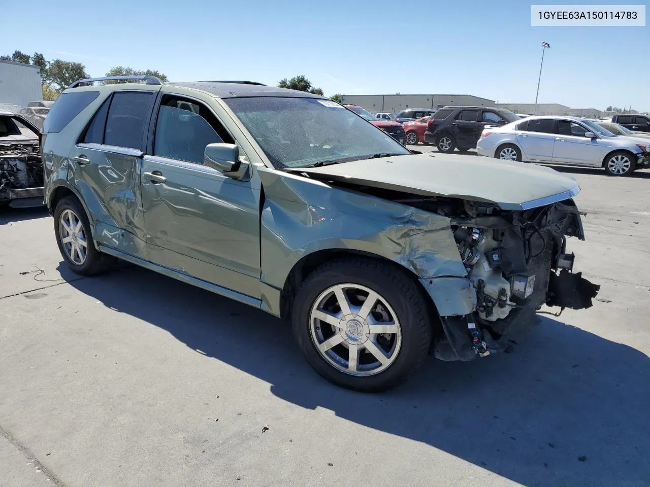 2005 Cadillac Srx VIN: 1GYEE63A150114783 Lot: 70772854