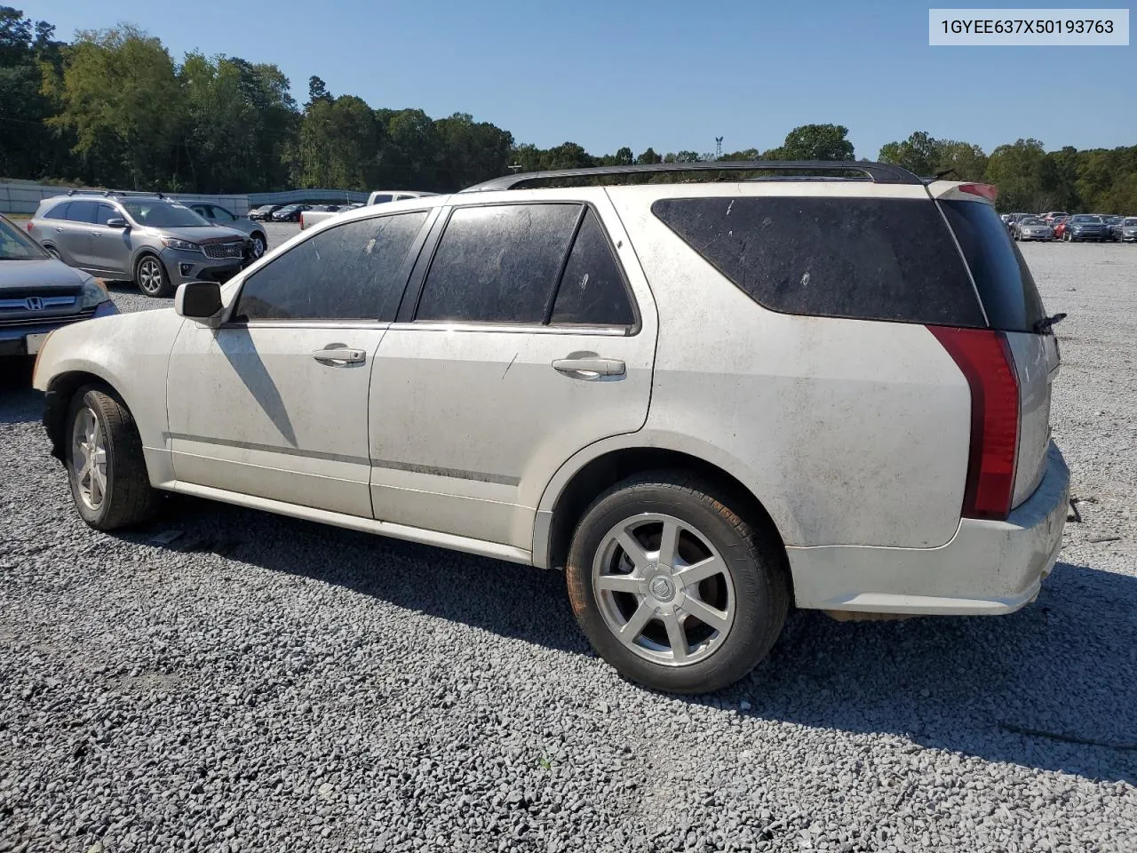 2005 Cadillac Srx VIN: 1GYEE637X50193763 Lot: 73637034