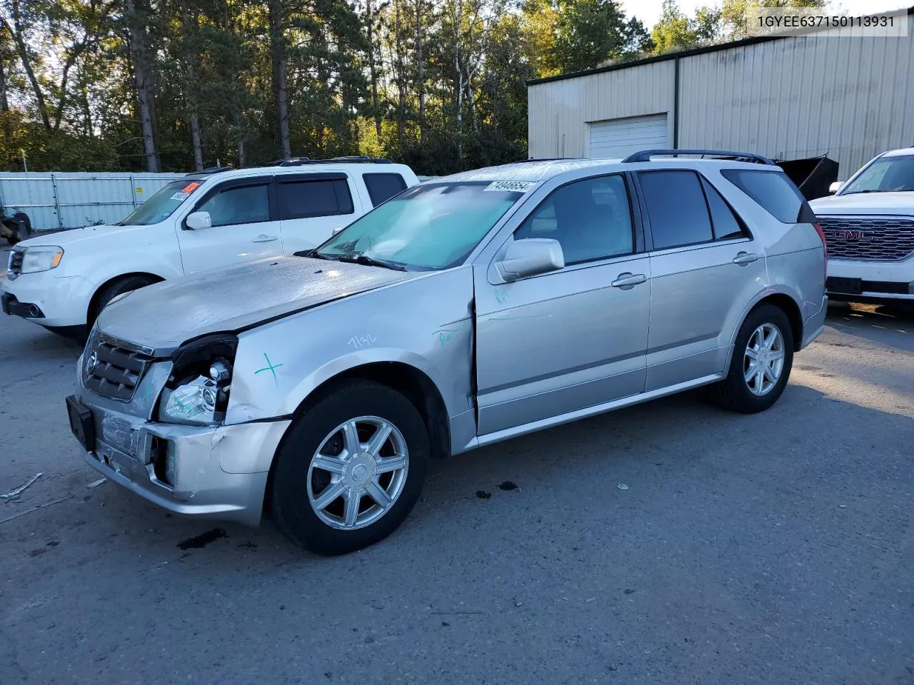 2005 Cadillac Srx VIN: 1GYEE637150113931 Lot: 74946654