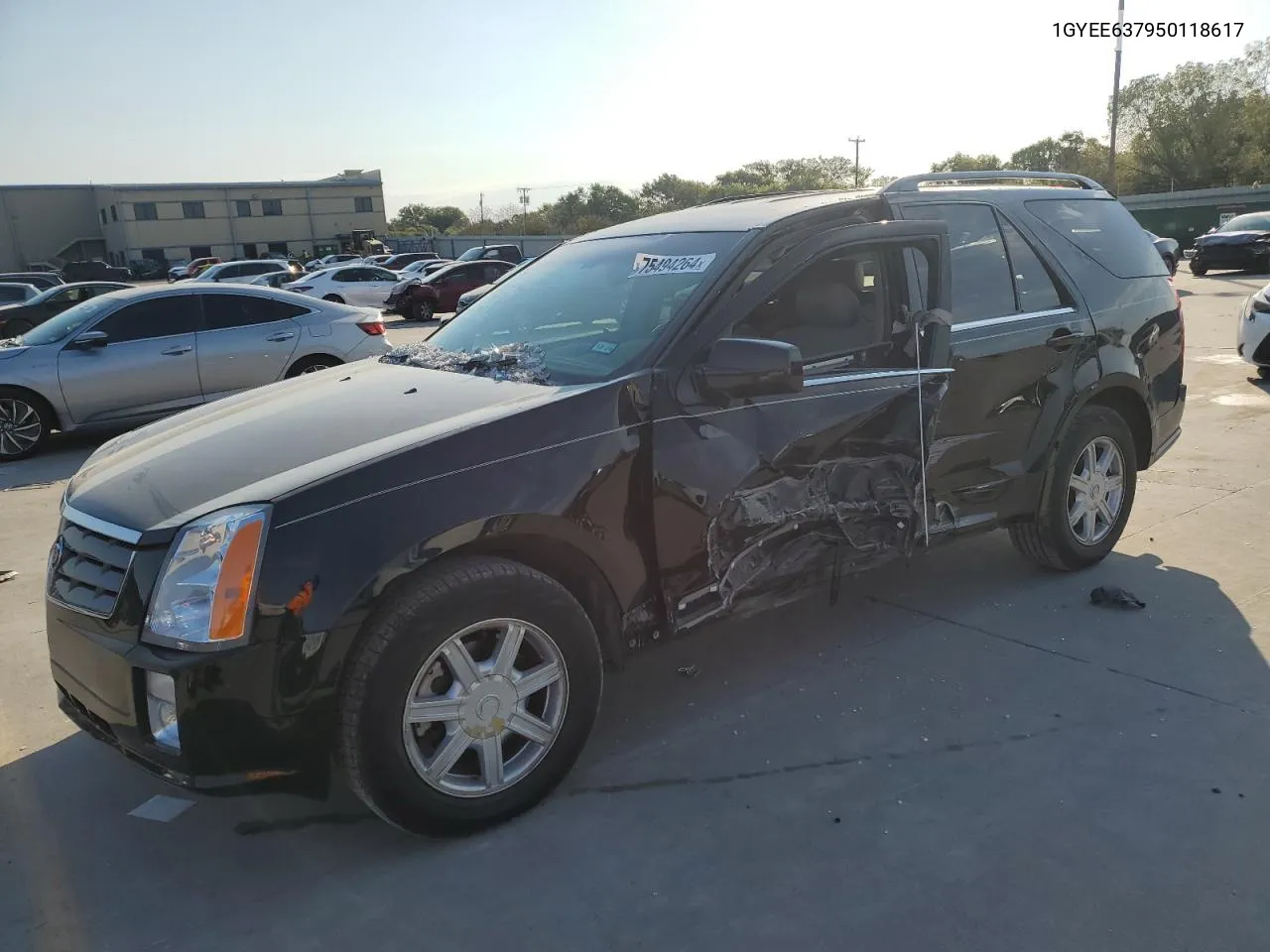 2005 Cadillac Srx VIN: 1GYEE637950118617 Lot: 75494264