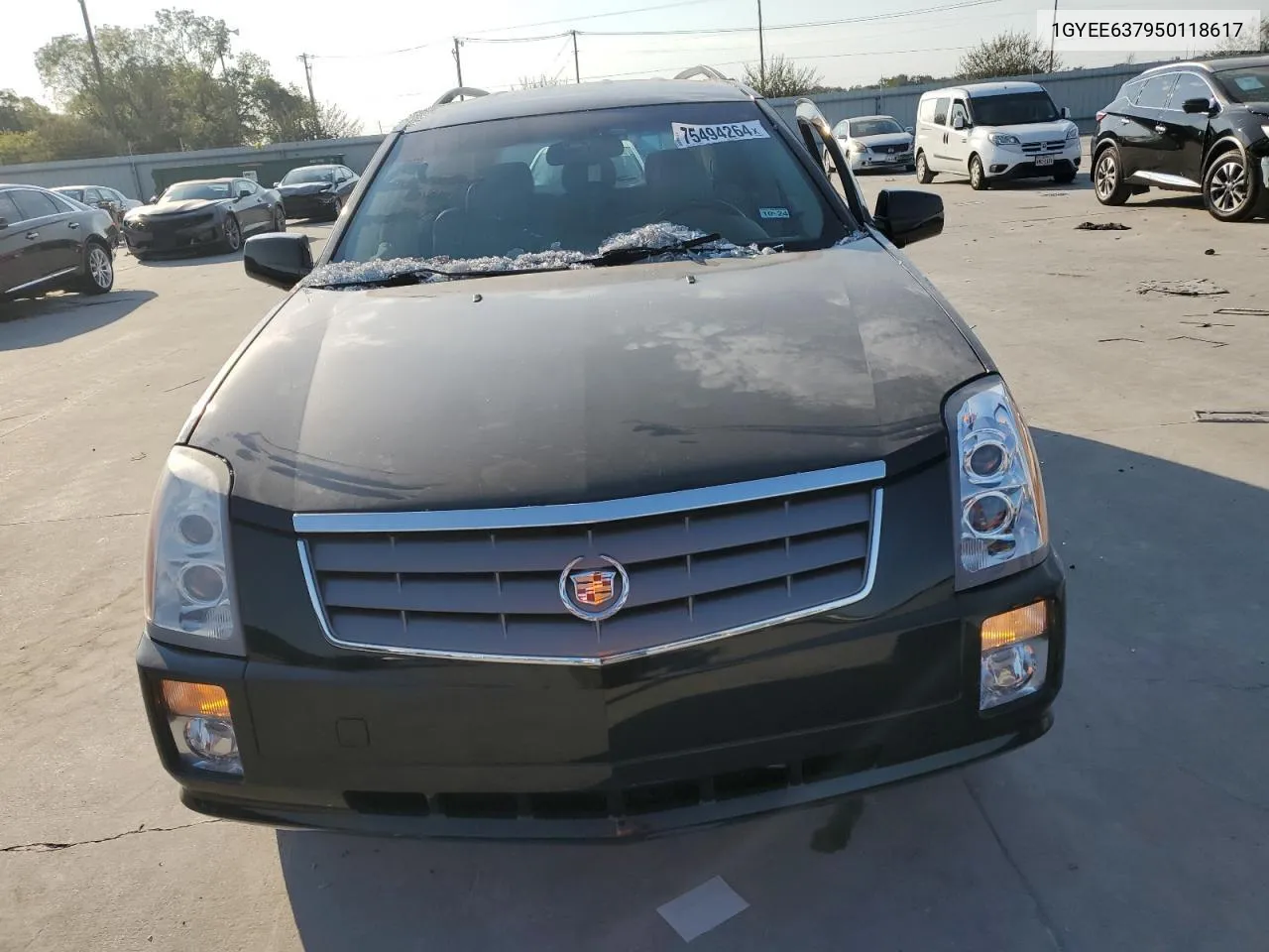 2005 Cadillac Srx VIN: 1GYEE637950118617 Lot: 75494264