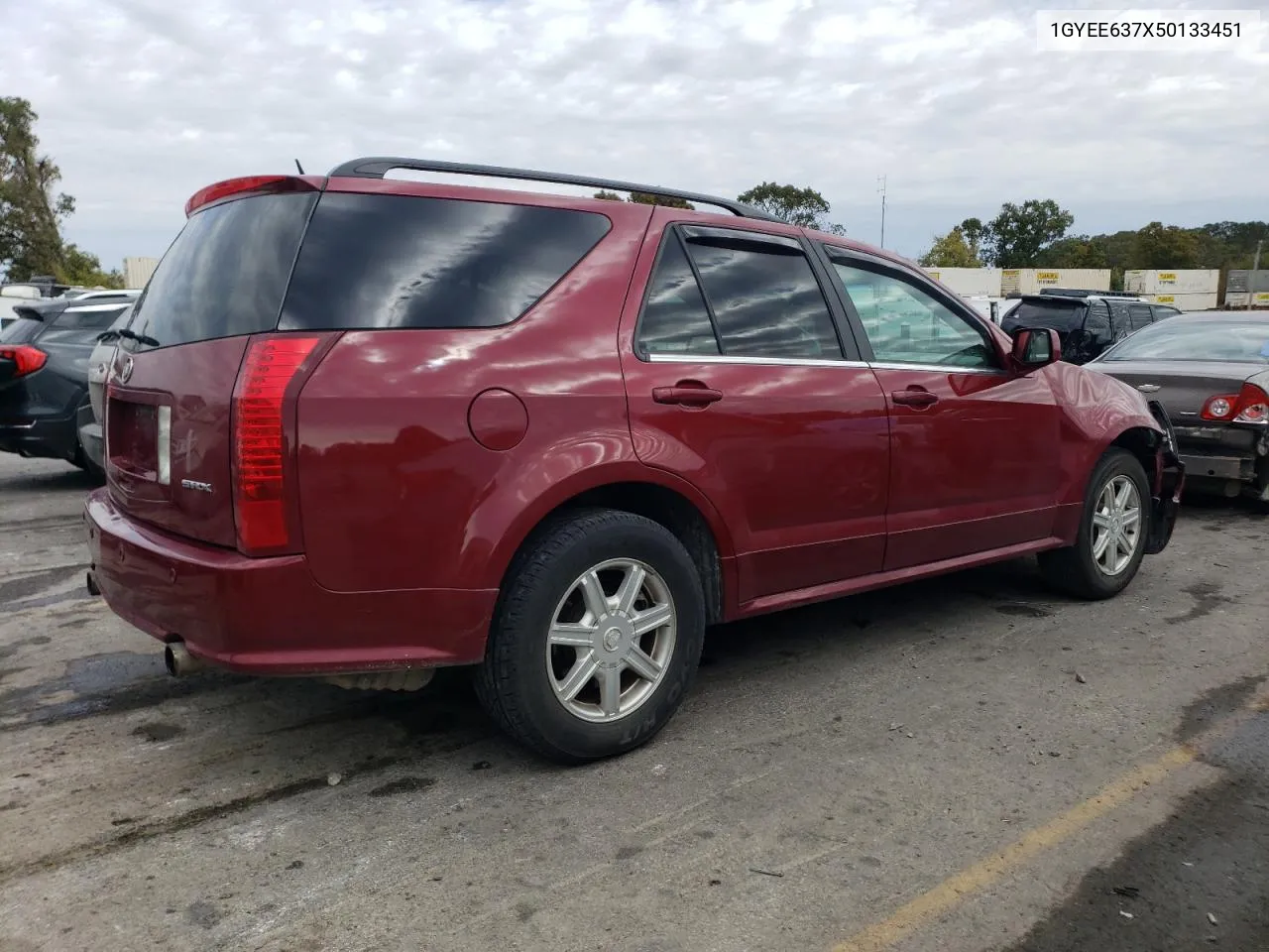 2005 Cadillac Srx VIN: 1GYEE637X50133451 Lot: 76030824