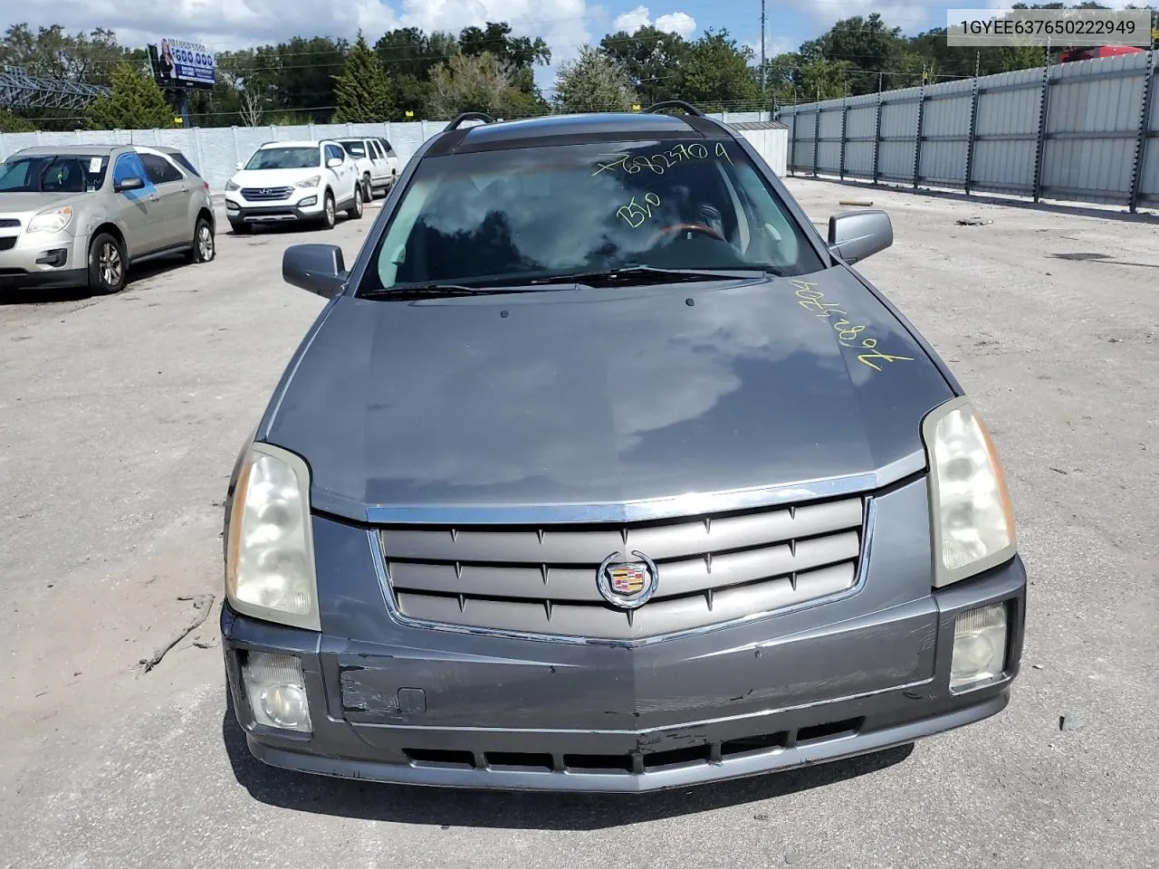 2005 Cadillac Srx VIN: 1GYEE637650222949 Lot: 76823704