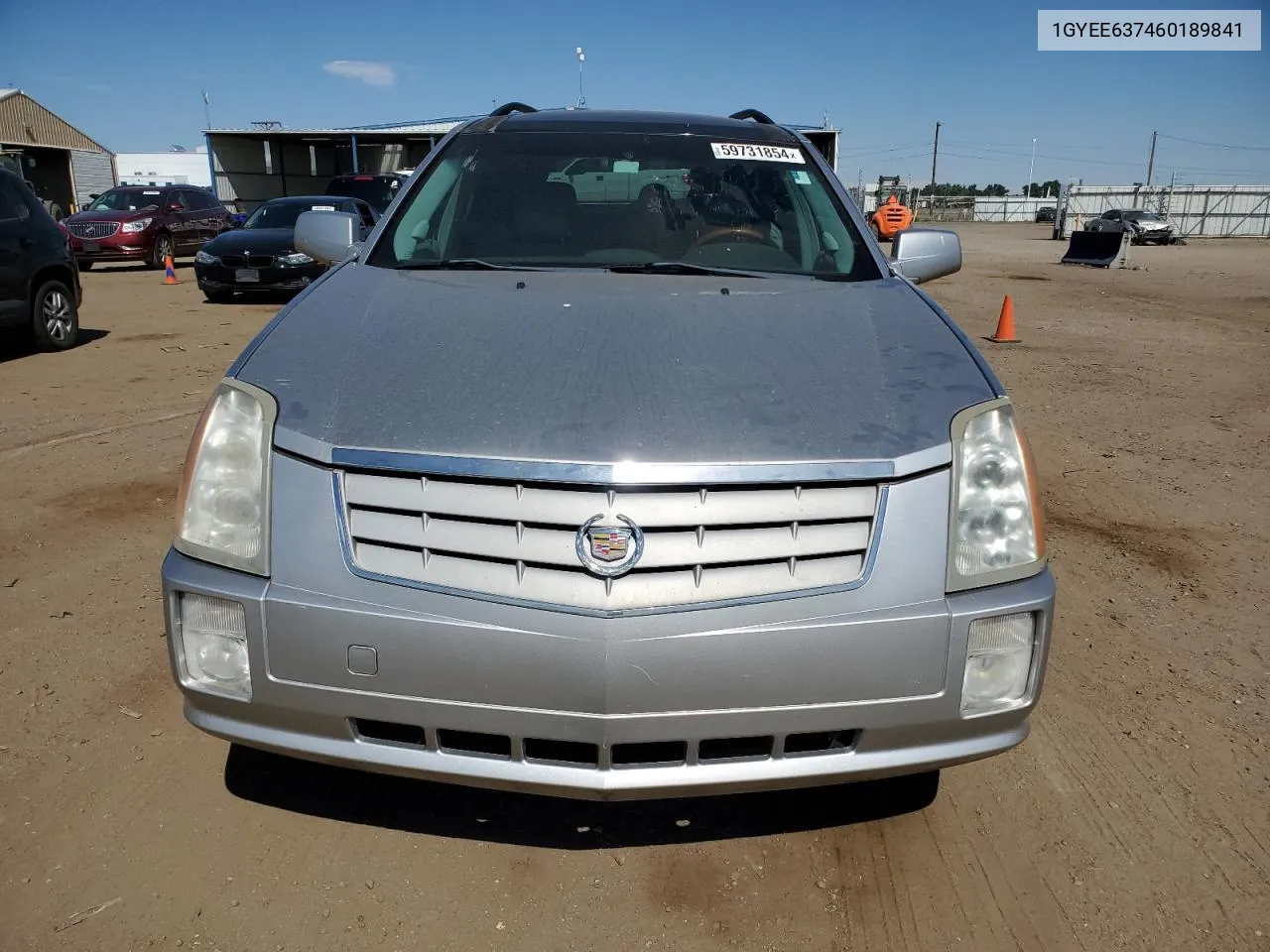 2006 Cadillac Srx VIN: 1GYEE637460189841 Lot: 59731854