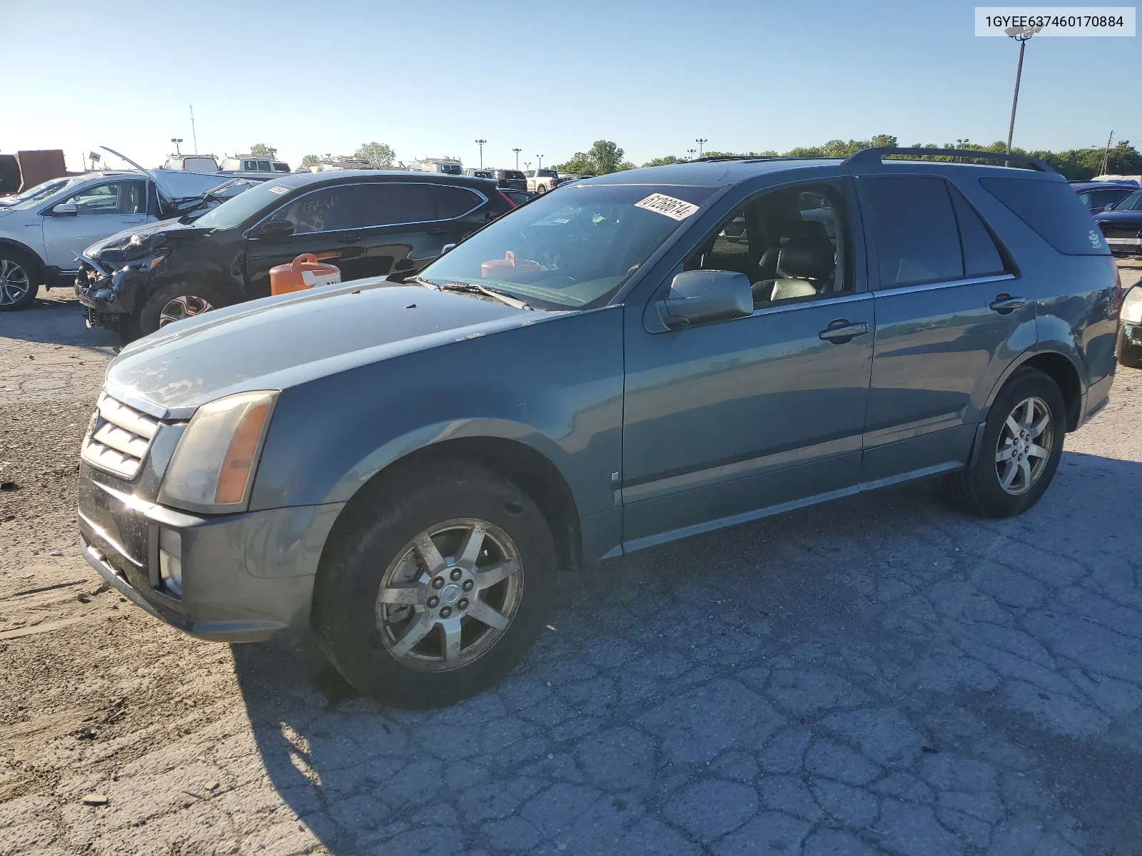 2006 Cadillac Srx VIN: 1GYEE637460170884 Lot: 61268614