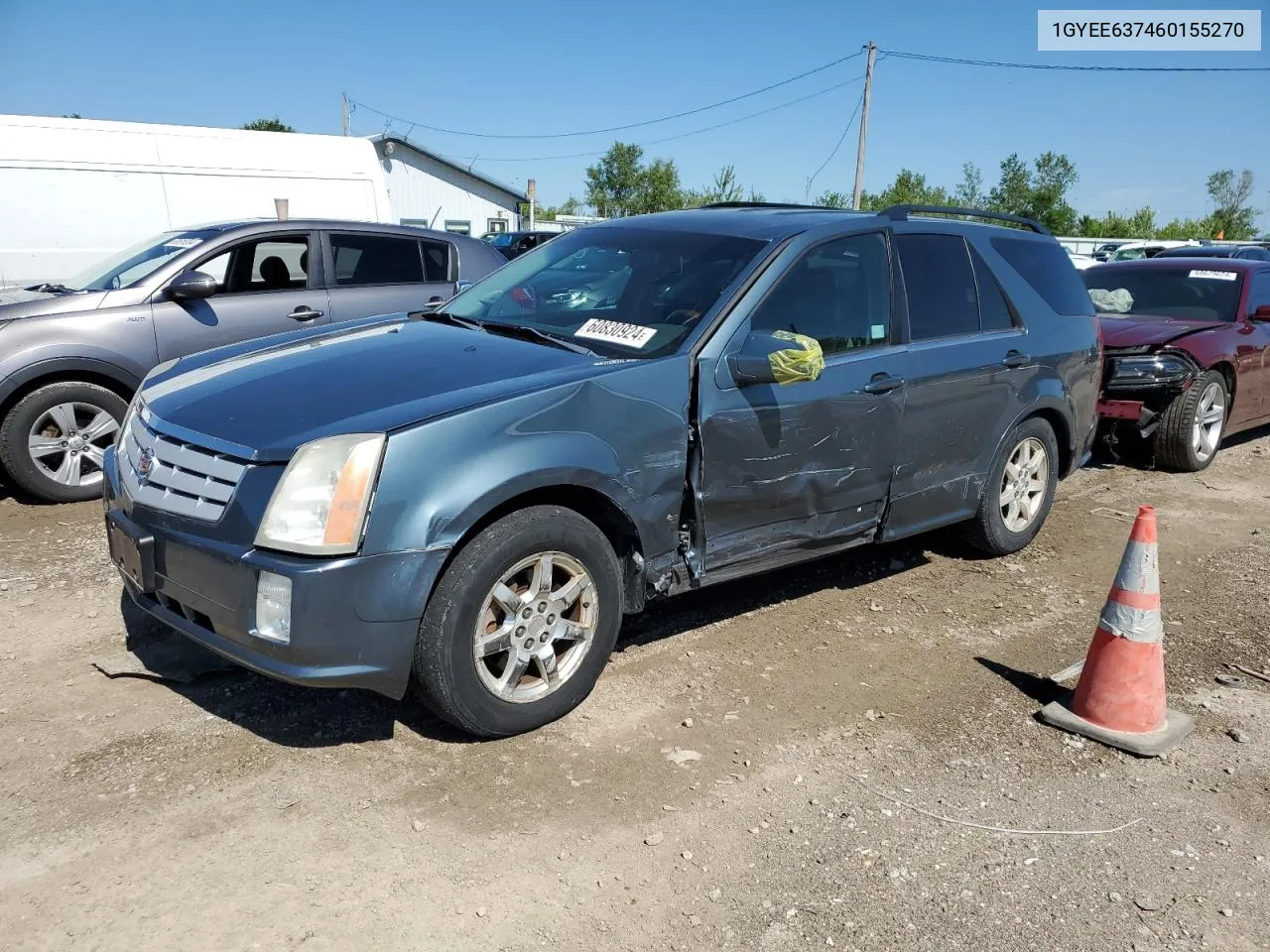 2006 Cadillac Srx VIN: 1GYEE637460155270 Lot: 63600114