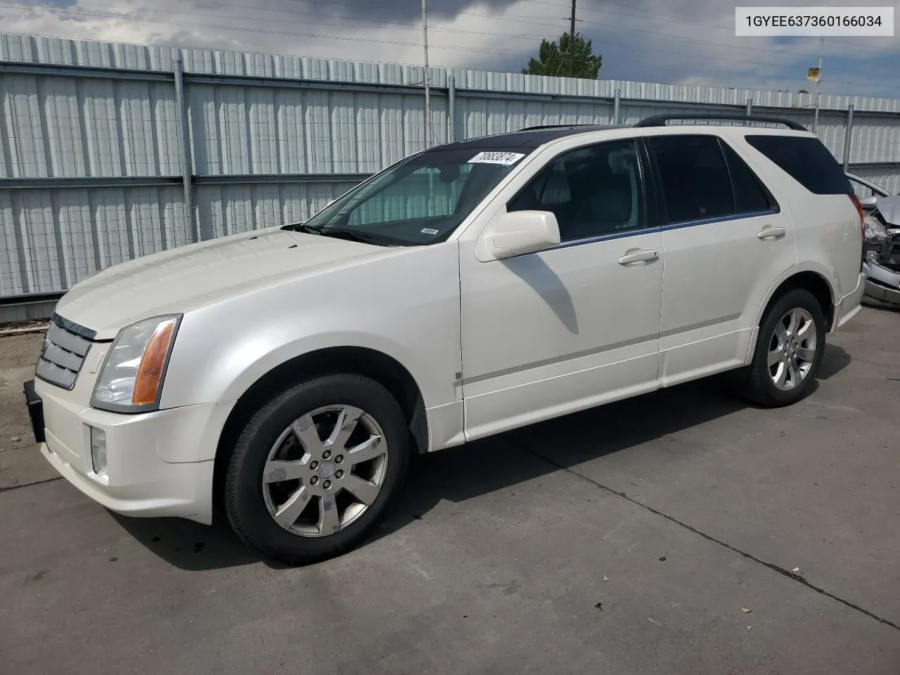 2006 Cadillac Srx VIN: 1GYEE637360166034 Lot: 70883874