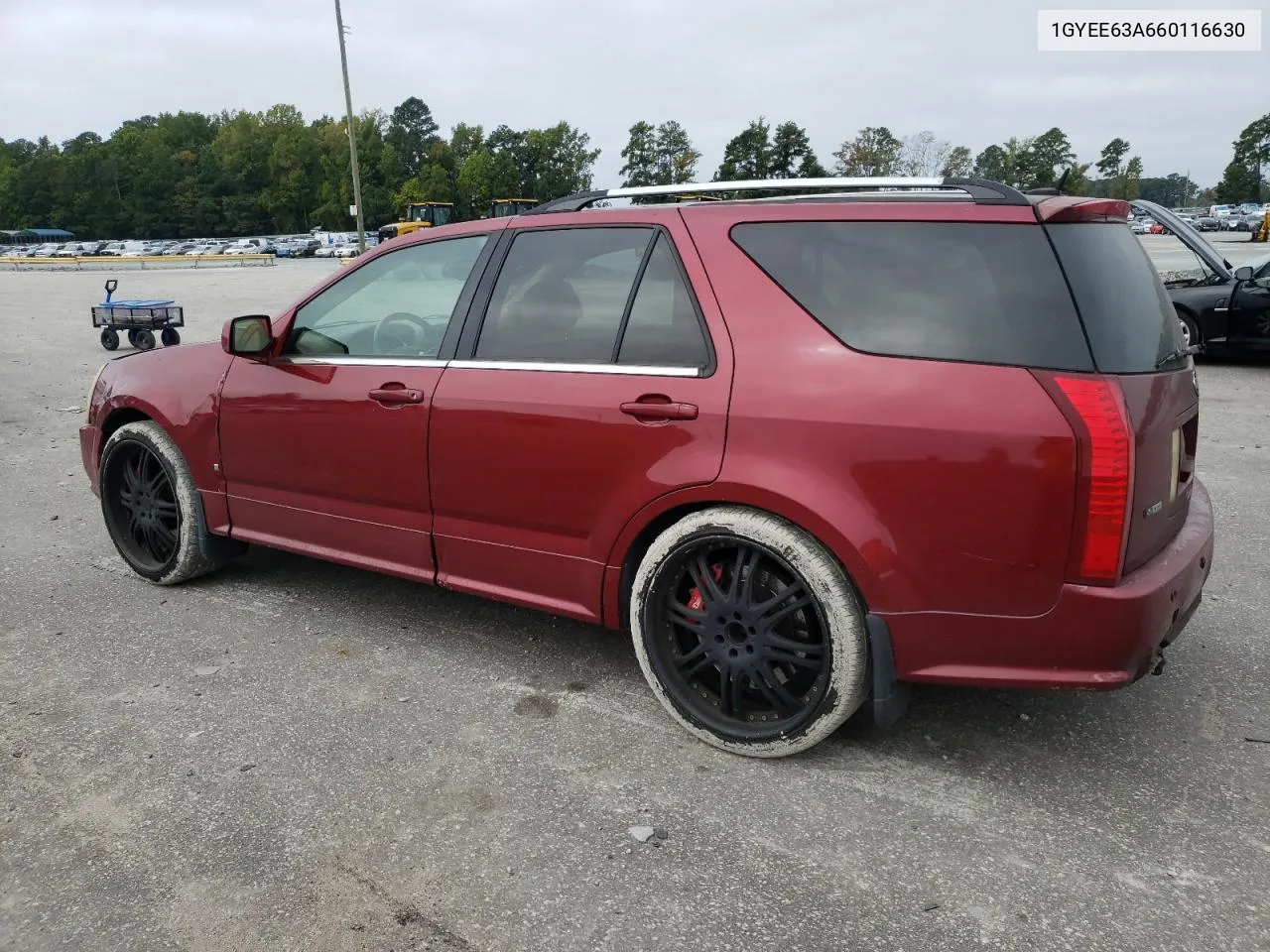 2006 Cadillac Srx VIN: 1GYEE63A660116630 Lot: 72253924