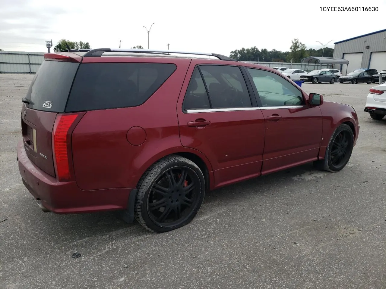 2006 Cadillac Srx VIN: 1GYEE63A660116630 Lot: 72253924