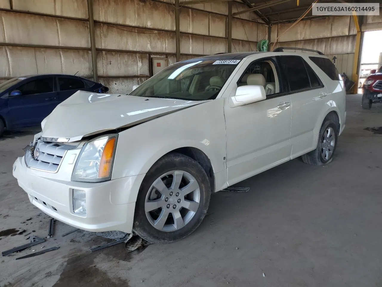 2006 Cadillac Srx VIN: 1GYEE63A160214495 Lot: 73387314