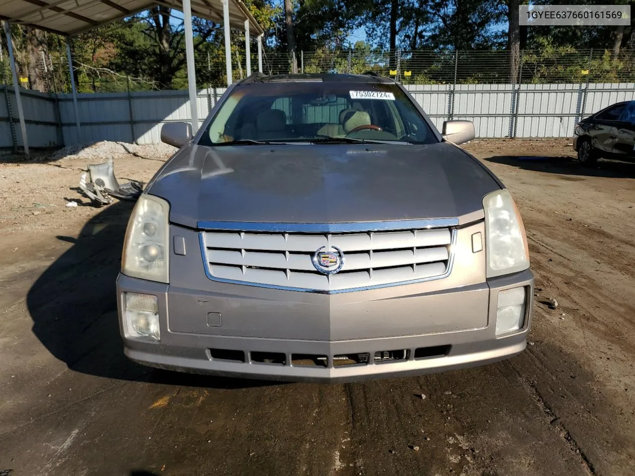 2006 Cadillac Srx VIN: 1GYEE637660161569 Lot: 75302724