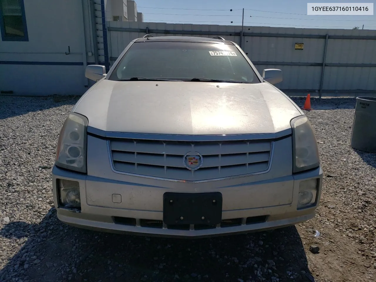 2006 Cadillac Srx VIN: 1GYEE637160110416 Lot: 75745374